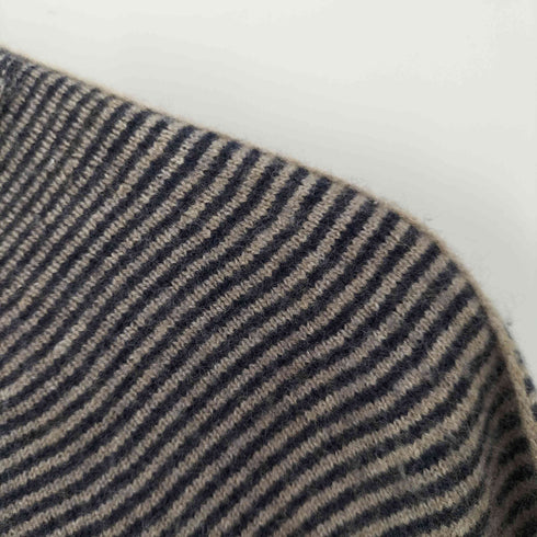 グランサッソ Gran Sasso ボートネックボーダーニット レディース